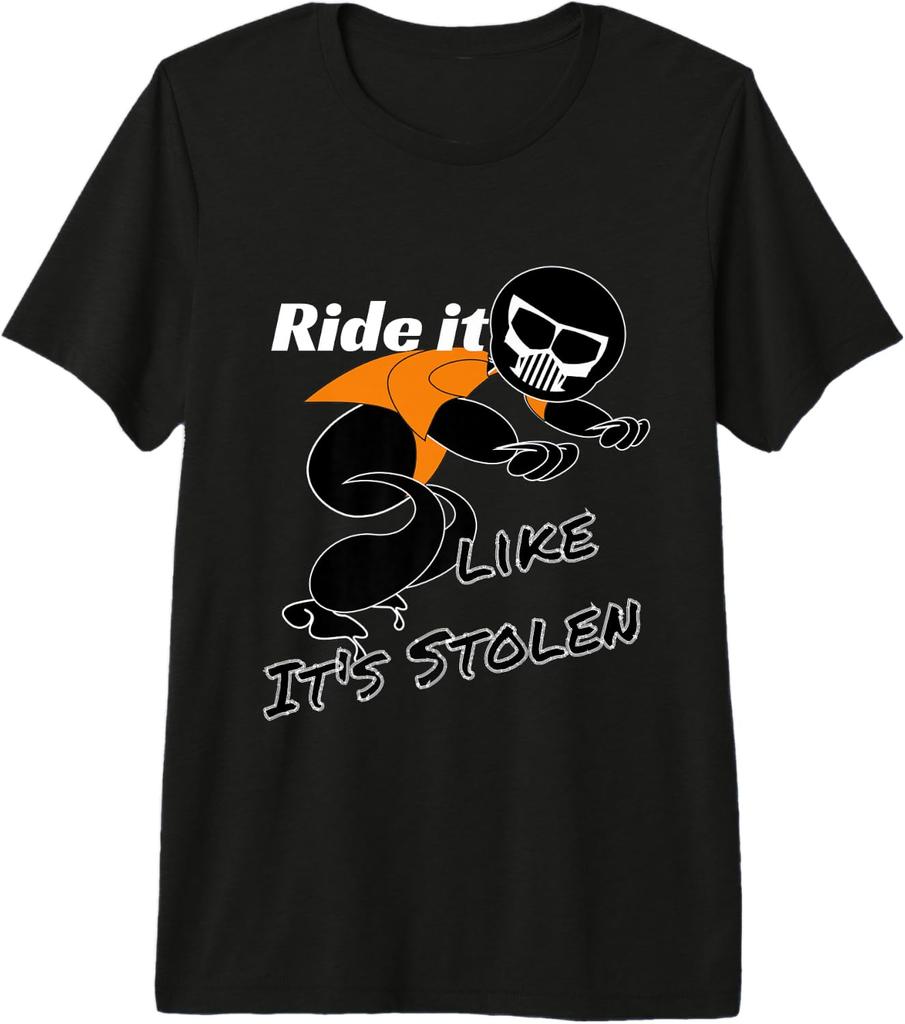 Ride it like it's stolen graphic T-shirt