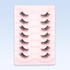 Middle East Half-eye 3D Short Cat Eye Eyelashes 7 Pairs of False Eyelashes Simulated End-of-eye Half-section