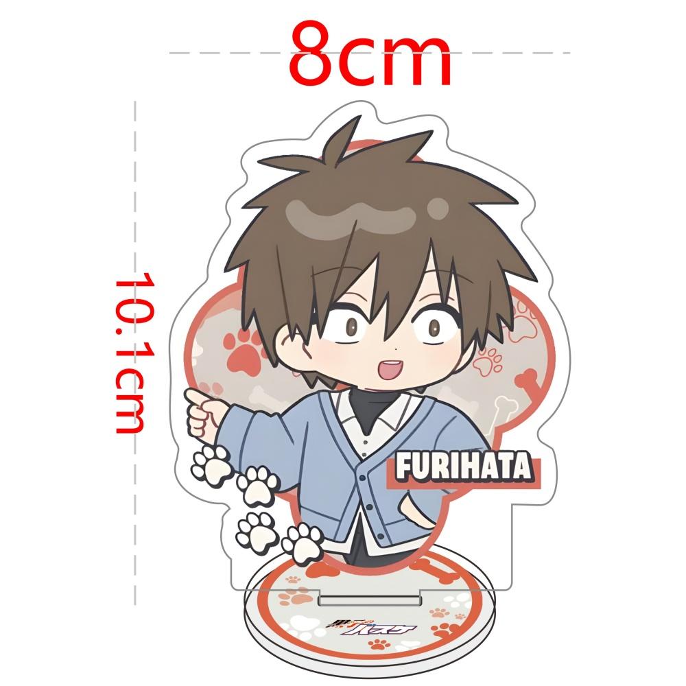 Anime Kuroko's Basketball Tetsuya, Taiga, Shintaro Midorima, Seijuro Atsushi, Kazunari Acrylic Stand Figure Model Plate Keychain