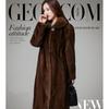 2026 Fall Winter Long Faux Fur Coat Women Hooded Commuter Style