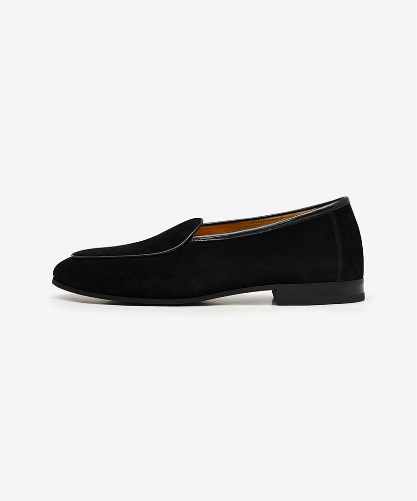 Postman Nuance Belgian Black Suede