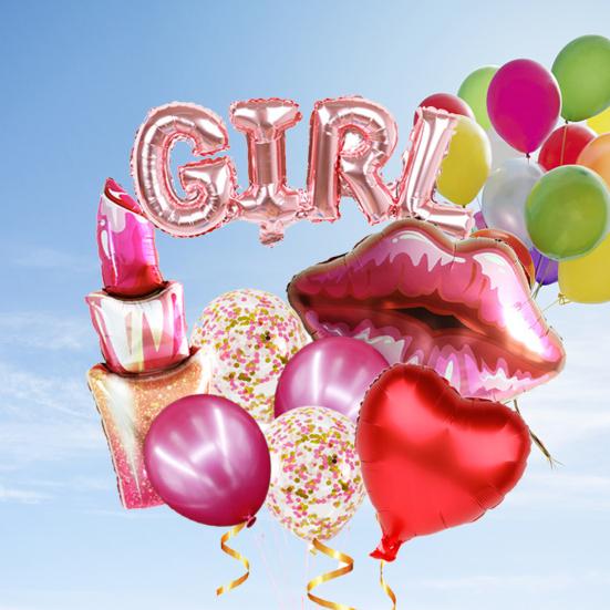 Помада Форма Воздушный Шар Свадьба Валентина Гостиная Декор Торт Праздновать Поставки