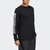 adidas Мужская футболка X Hiroko Takahashi Edition LS с геометрическим принтом, черная GD4976
