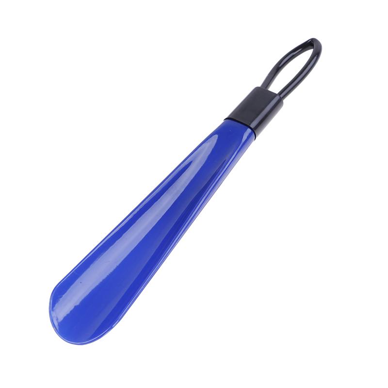 1Pc Plastic Long Handle Shoehorn Portable Craft Shoes Accessories 28Cm