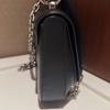 [Pre-Owned] Saffiano Leather Shoulder Bag With Gold Chain - Very Good #1WFKHIF