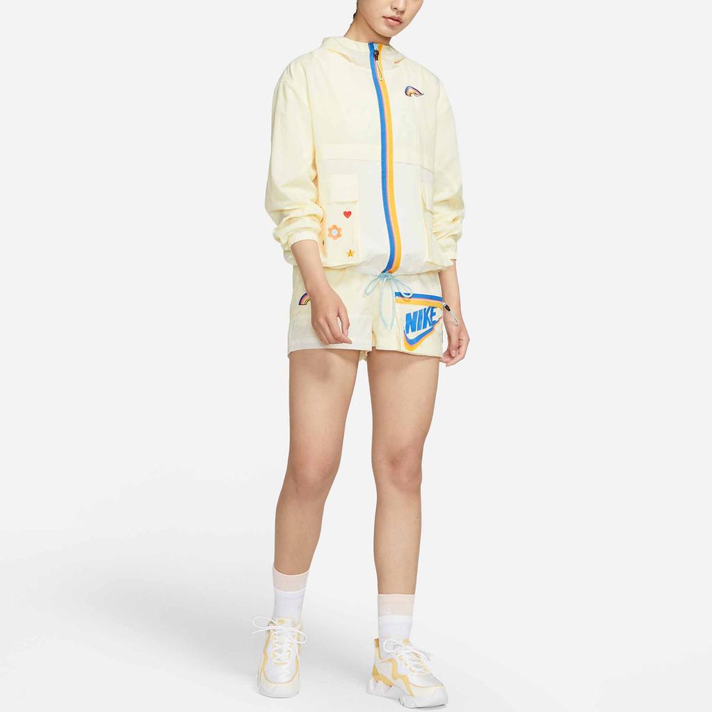 Nike Icon Clash Куртка с капюшоном SS22 Женские куртки Светло-желтый DJ5375-111