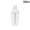 Plastic Cocktail Shaker Hand Shaker Cup With Scales 350Ml/530Ml/700Ml/1000Ml Milk Tea Wine Drink Shaker Mixer Bar Tool