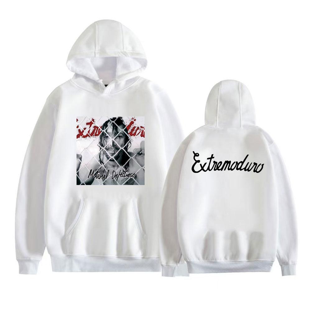 Band Extremoduro Material Defectuoso Hoodies Unisex Fashion Hip Hop Harajuku Sweatshirt Casual Oversized Pullovers Streetwear