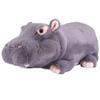 Sunlemon Lap Cover 25 X 44 X 17 Cm Stuffed Animal Cute Zoo Hippo P-1133