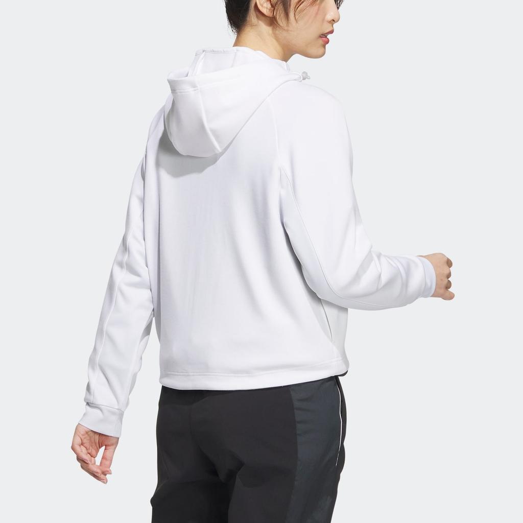 adidas Куртки Женские Белые С Капюшоном Средней Длины Другие HY2820