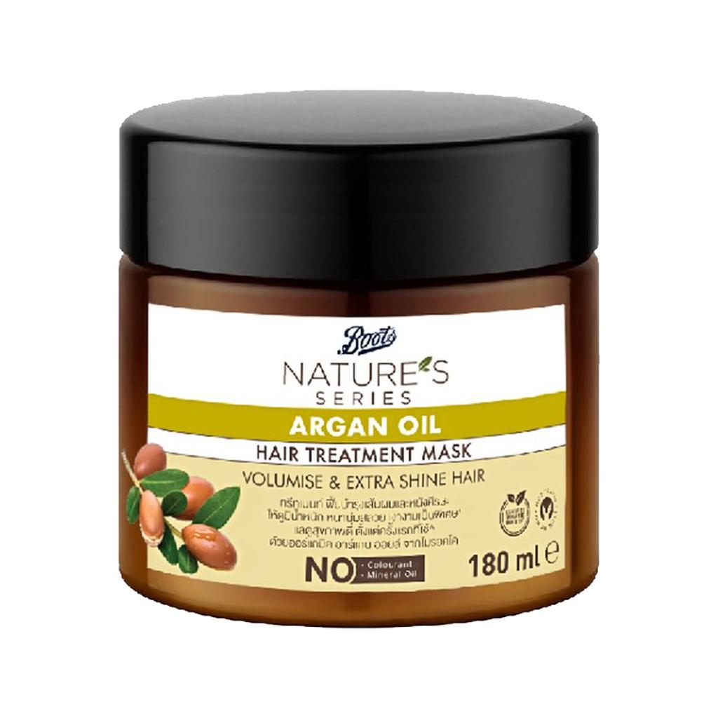 Boots Лечебная маска для волос с аргановым маслом Nature'S Series 180 мл.