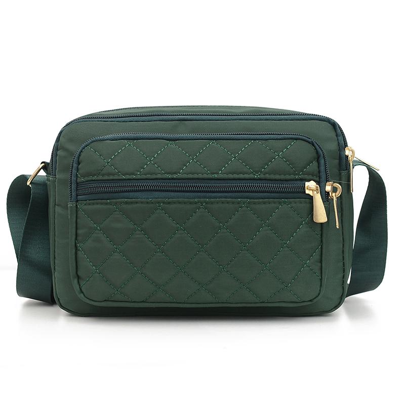 Women's Bag Korean Fashion New Embroidery Thread Large Capacity Shoulder Bag For Middle And Old Age Classic Crossbody Bag Simple MIT