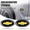AABJS1 3D Car Body Side Window Fuel Tank Cap Badge Styling Sticker For Chevrolet Cruze Spark Captiva Malibu Trax Suburban Camaro Lova