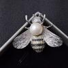 Insect Series Brooch Women Delicate Little Bee Brooches Pin Brooch Jewelry for High-grade Fashion Drip Oil Design Banquet Elegant Temperament Badge