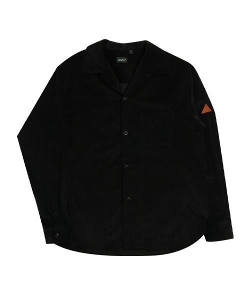 Рубашка с открытым воротником Stanley Warm (Глубокий черный)