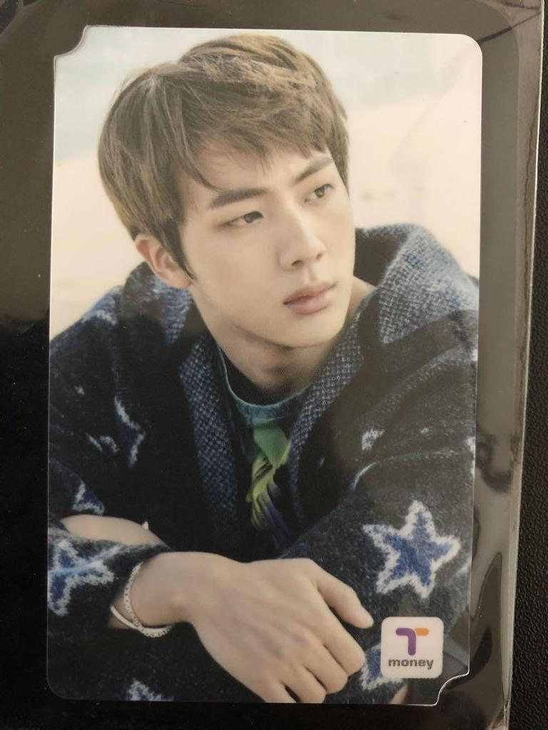[USED] BTS JIN T-Money Card Korea Limited Transportation Card