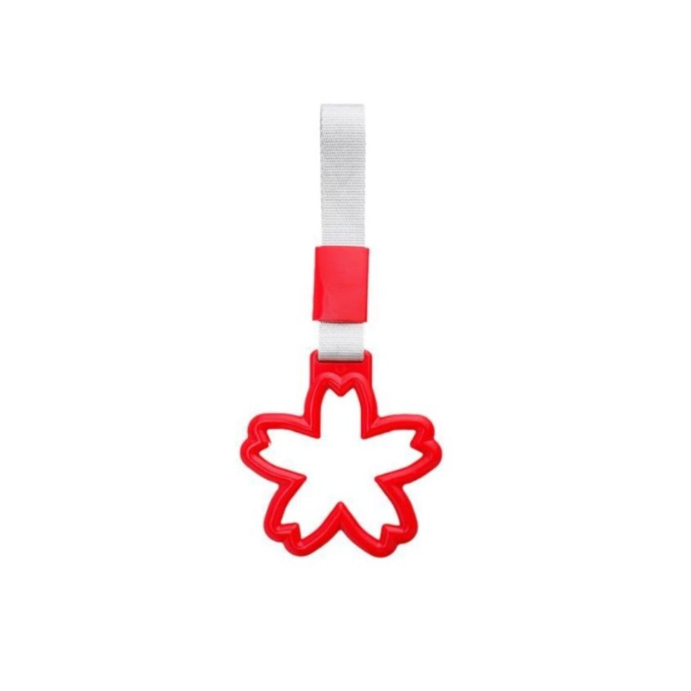 Decorative Handle Charm Car Hand Pull Ring Handle Strap Rear Bumper Warning Ring Car Handrail Belt