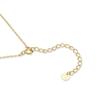 Collier Luxenter en argent 925 avec zircons multicolores finis en or jaune 18K - Thilak