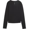 Puma Женский беговой топ с длинным рукавом Cloudspun, черный 524962-01