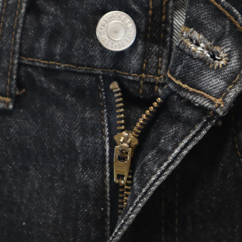 Levi's 80-е годы Сделано в Японии, окрашено в готовом виде, черные джинсы из денима W29 черные джинсы Мужские Б/У