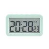 Digital Alarm Clock Battery Operated 12/24H LCD Display Desktop Clock With Snooze Mode Timer For
