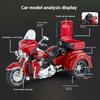 Моделирование 1/9 сплава Harley Davidson Tricycle Модель мотоцикла Украшение