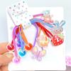 Детские мультяшные резинки для волос - Разноцветные желейные конфетные резинки-скранчи, Эластичные резинки для детей и малышей, Милые аксессуары для волос.