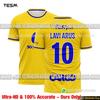 TESM Men Beita Soccer Jersey NO. 17 Short Sleeve Quick Dry Football T-shirt Fans Match Training Sports  Breathable Casual Tee