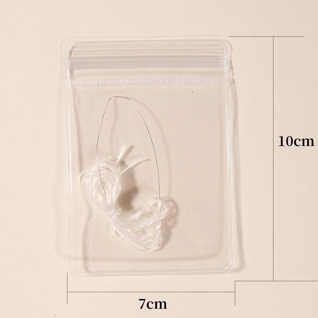7x10см Утолщенная ПВХ Высококачественная Кристальная Нить Эластичный Шнур для Бисероплетения в Плоской Упаковке