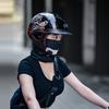2025 новый легкий ABS мотошлем-полумаска классический ретро для мужчин и женщин мотоциклетный круизный скутерный полушлем дышащая подкладка