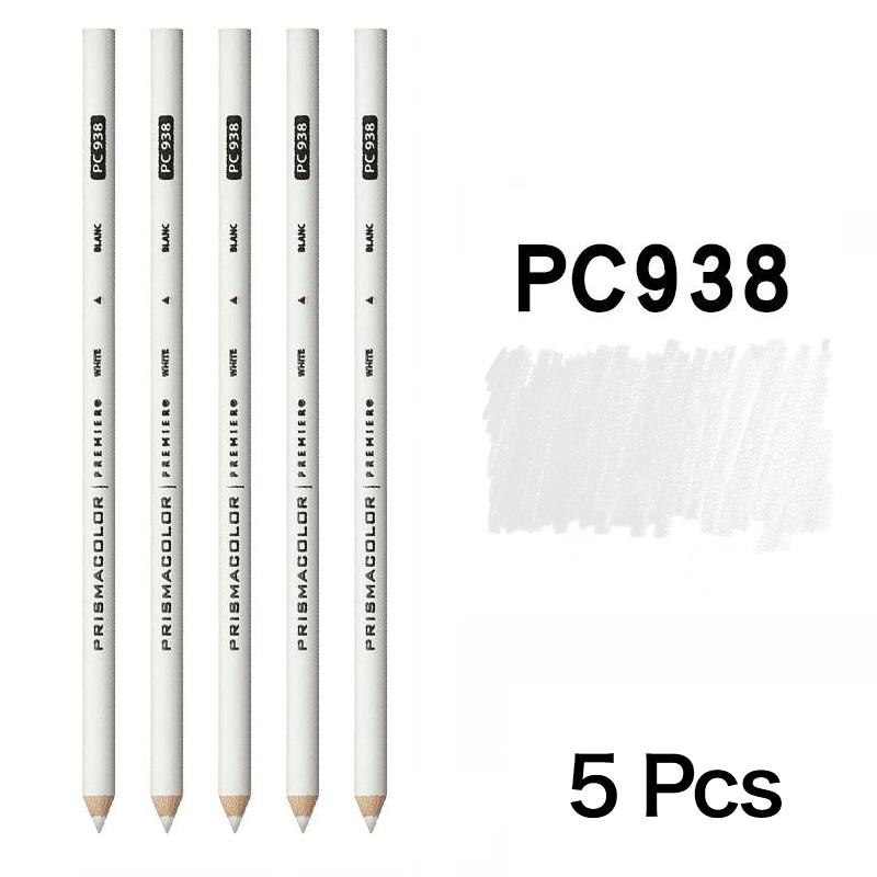 5 шт. PRISMACOLOR масляные цветные карандаши Premier Art Professional черно-белые PC935 PC938 принадлежности для рисования цветные карандаши