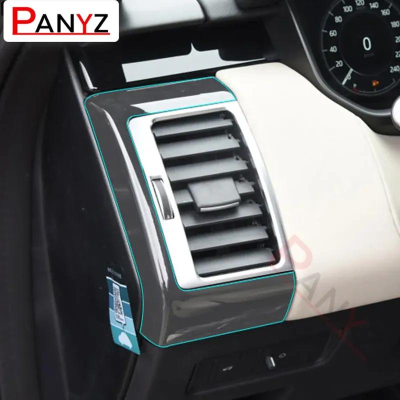 Car Interior Central Console Gear Dashboard Panel Navigation Screen Protective Film for Land Rover Discovery 5 L462 2017-