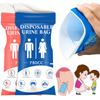 4Pcs Disposable Urinal Bag Outdoor Emergency Urinate Bags 750ml Emergency Pee/Wee Bags Car Pee Bags for Baby Women Men