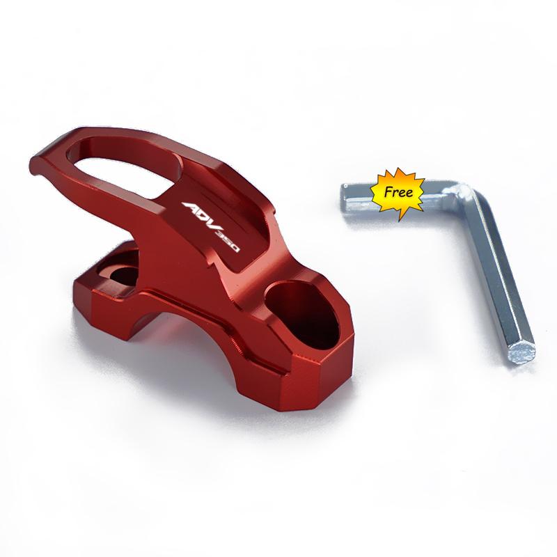 Для HONDA ADV350 ADV 350 2025 2025 Аксессуары для мотоциклов CNC Главный тормозной цилиндр Кронштейн Сумка Багажный зажим Держатель Крючок для шлема