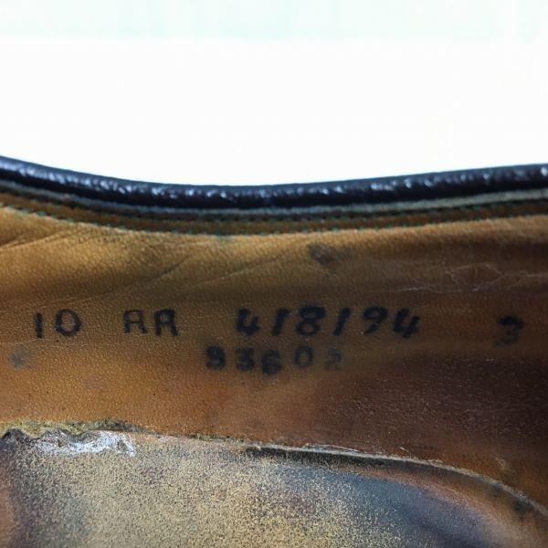 1963 Made? FLORSHEIM Kenmoor Long Wingtip Shoes Black Size 26.027.0 Vintage Imperial Men's(USED)