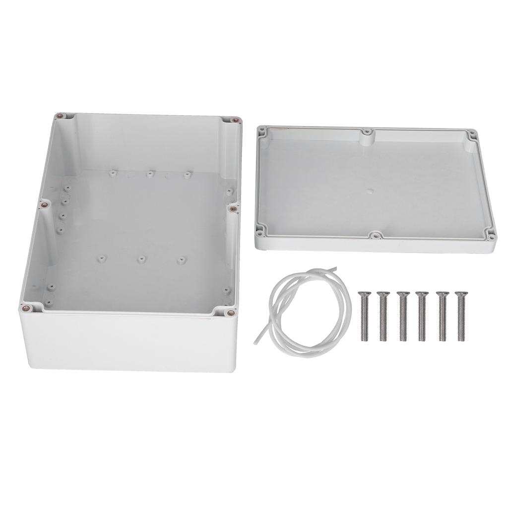 Распределительная коробка питания ABS пластик водонепроницаемый устойчивый к коррозии 263x185x95 мм корпус электрического проекта