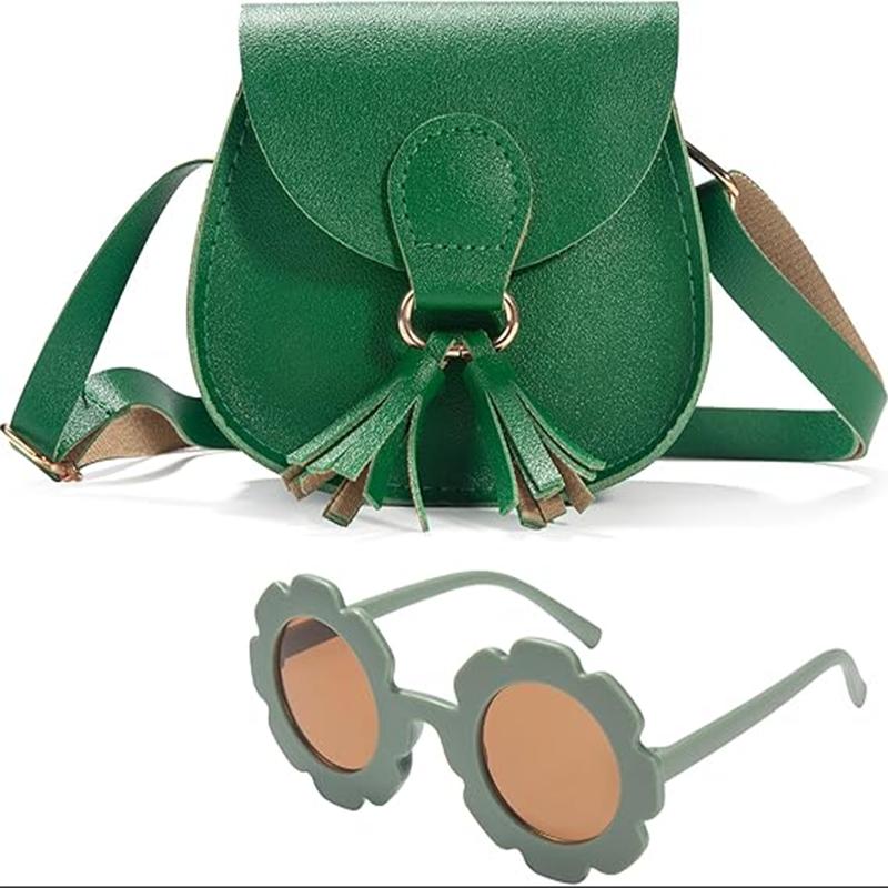 PU кожаная детская маленькая сумка через плечо милые аксессуары для принцесс детские портмоне сумки милые сумки через плечо с кисточками для девочек