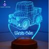 3D Customizable/ Truck Themed Night Lamps Kids Aesthetic Room Decor Cool Lamps Aesthetic Room Decor Birthday Gifts