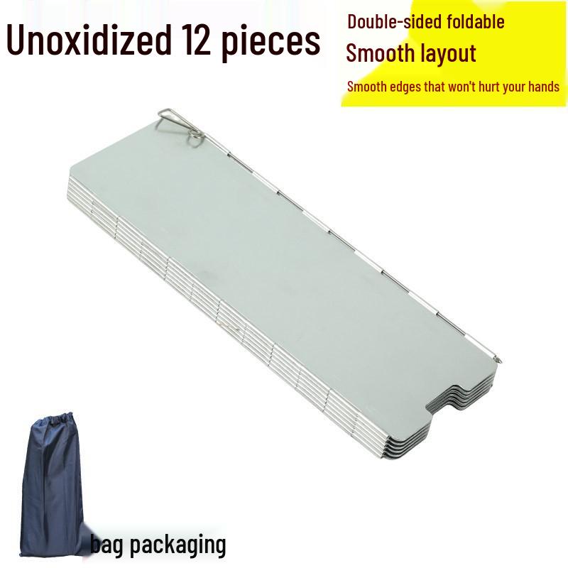 Уличный складной ветрозащитный экран для кемпинговых и пикниковых плит