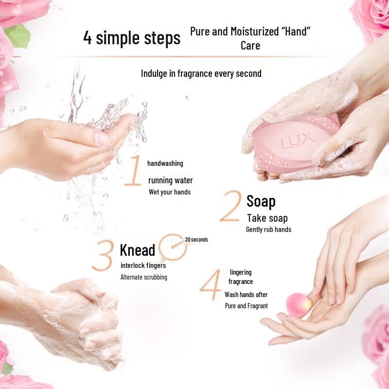 Lux Antibacterial Foaming Hand Soap & Bar Soap Set