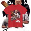 Футболка Shaun Of The Dead 100% Хлопок Мужские Футболки Верх Комикс-Арт Унисекс Тяжелый Хлопок Футболка