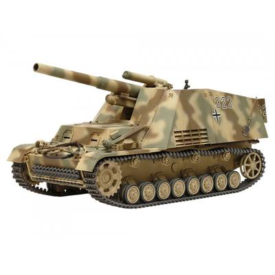 Tamiya 135 Военная миниатюра Серия № 367 Немецкая тяжелая самоходная гаубица Hummel Поздняя модель Пластиковая модель 35367