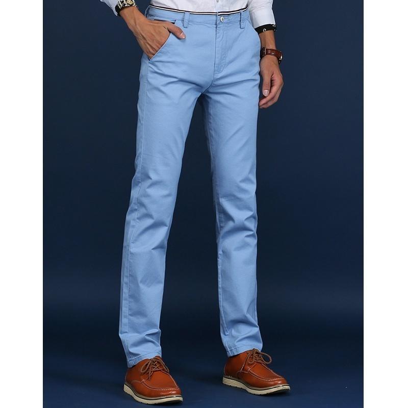 28-38 мужские повседневные брюки модные брюки однотонные прямые брюки деловой костюм брюки