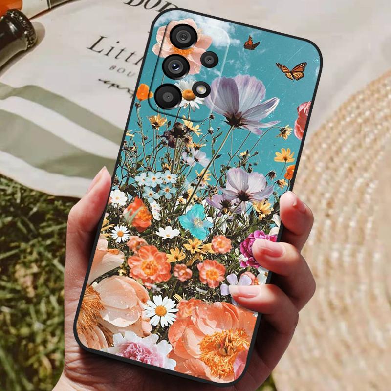 Чехол для Samsung A53 5G Мягкий ТПУ Силиконовые Чехлы для Телефона для Samsung Galaxy A33 A73 5G Чехол Бампер A 53 Защитный Coque