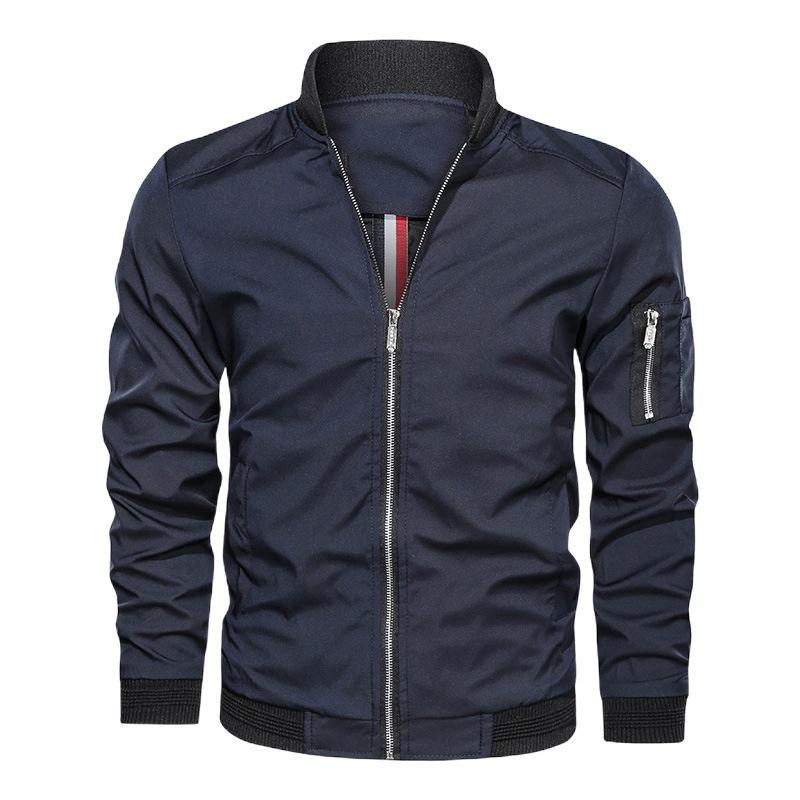 Мужская куртка весенне-осенняя свободная повседневная бейсбольная куртка