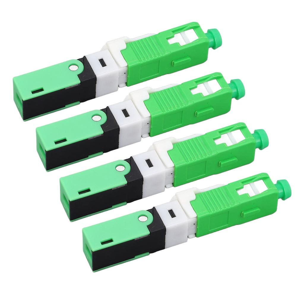 20 Sets Fiber Optic Cold Connector Single Mode SC Fiber Optical Fast Connector for FTTH Projects