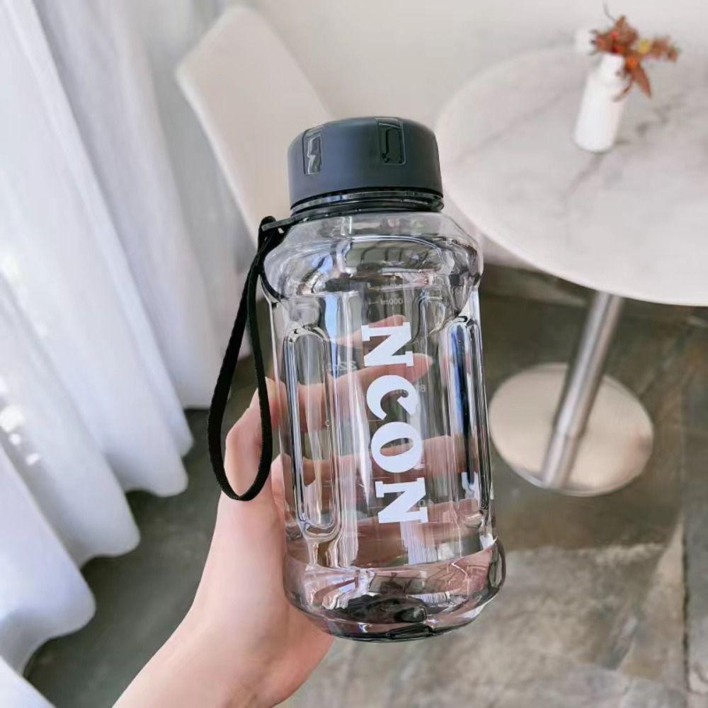850/1100/1300 мл прозрачная бутылка для воды большой емкости дорожный чайник для занятий спортом на открытом воздухе питьевая чашка