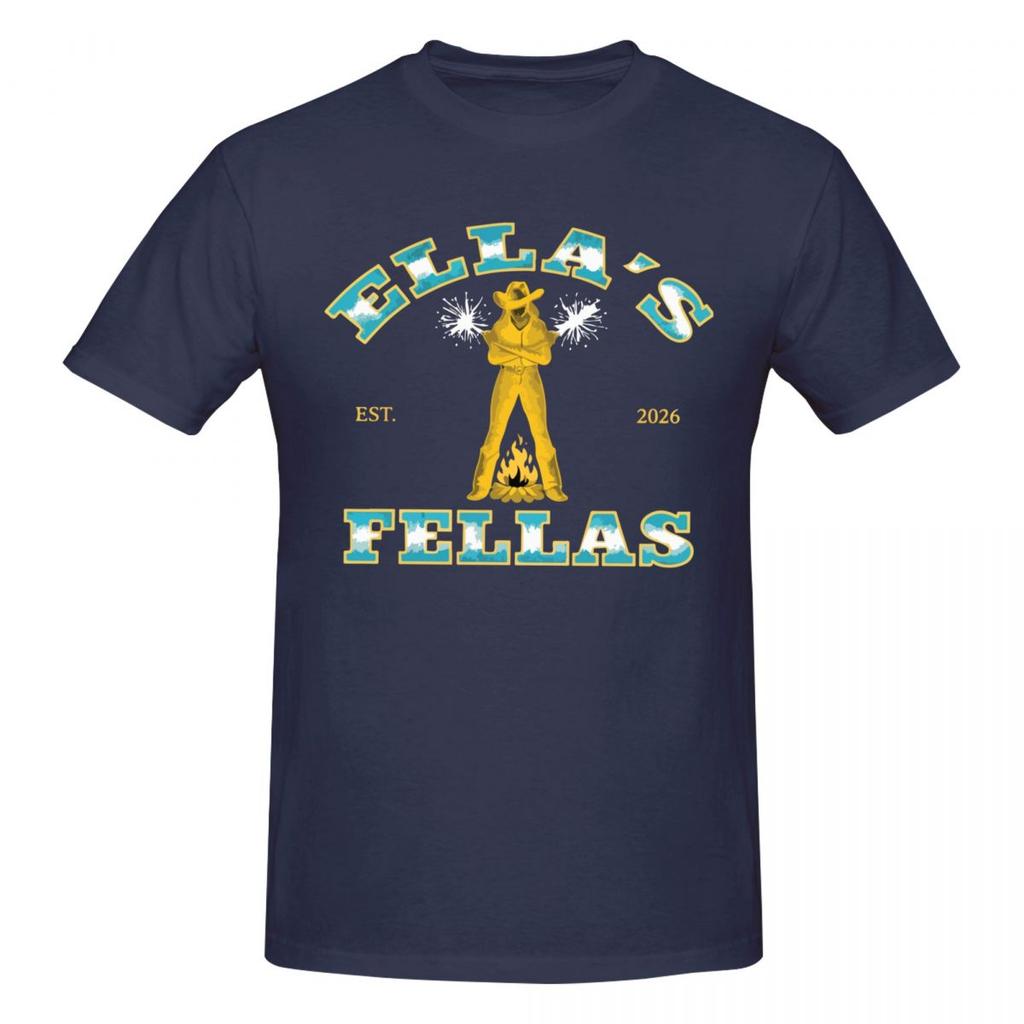 Unisex Ella Langley Ellas Fellas Trending T Shirt Streetwear Cotton Tshirt