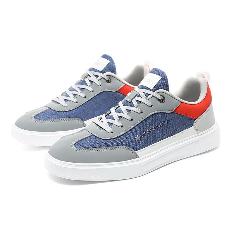 Новая осенняя повседневная обувь большого размера на плоской подошве, мужская спортивная обувь, мужская новая студенческая обувь для скейтборда