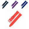 Прочный силиконовый ремешок для часов на замену для Swatch 16мм 17мм 19мм 20мм